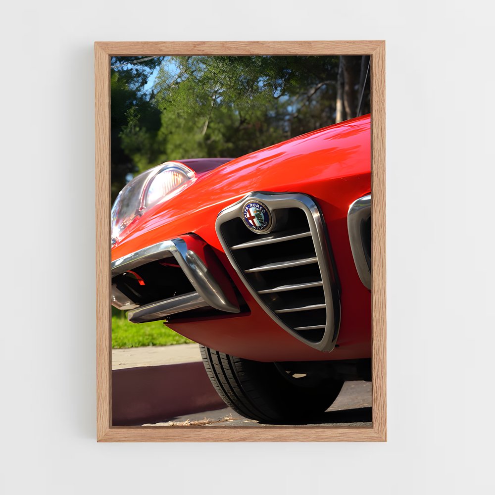 Poster Spider veloce – affiche Alfa Romeo (vue 4)